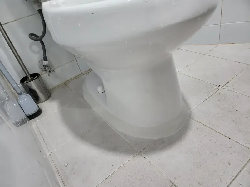 공주 변기막힘 작업사례 2